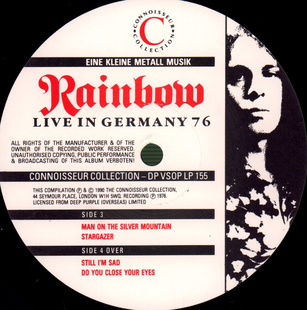 Rainbow - Live In Germany 1976 - Double Lp