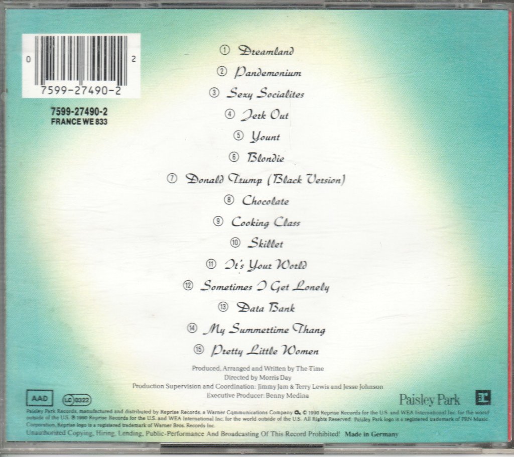Time - Pandemonium - Cd