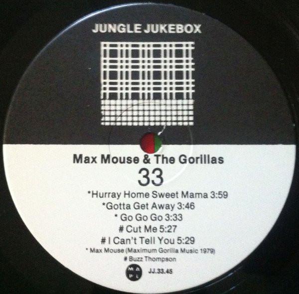 Max Mouse And The Gorillas - Stilla Gorilla - Lp