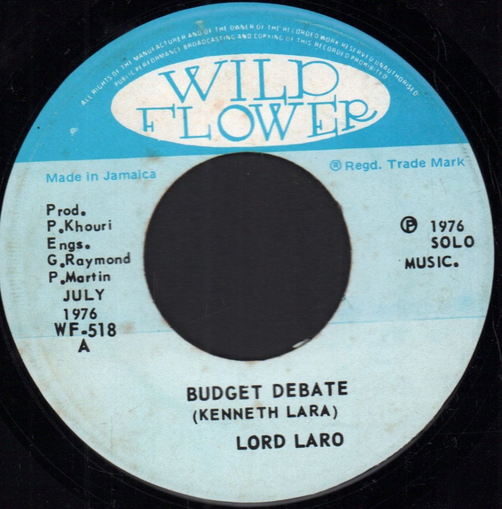 Lord Laro - Budget Debate - 7 Inch