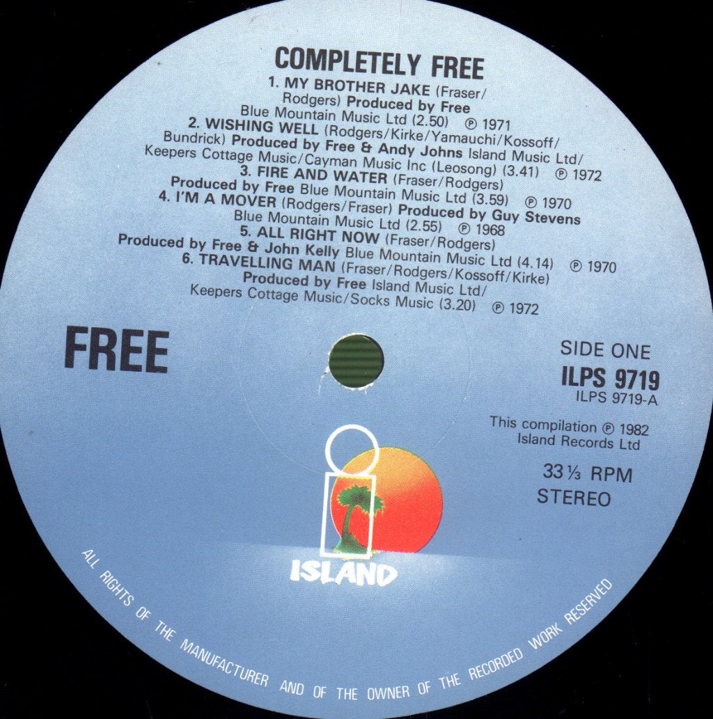 Free - Completely Free - Lp