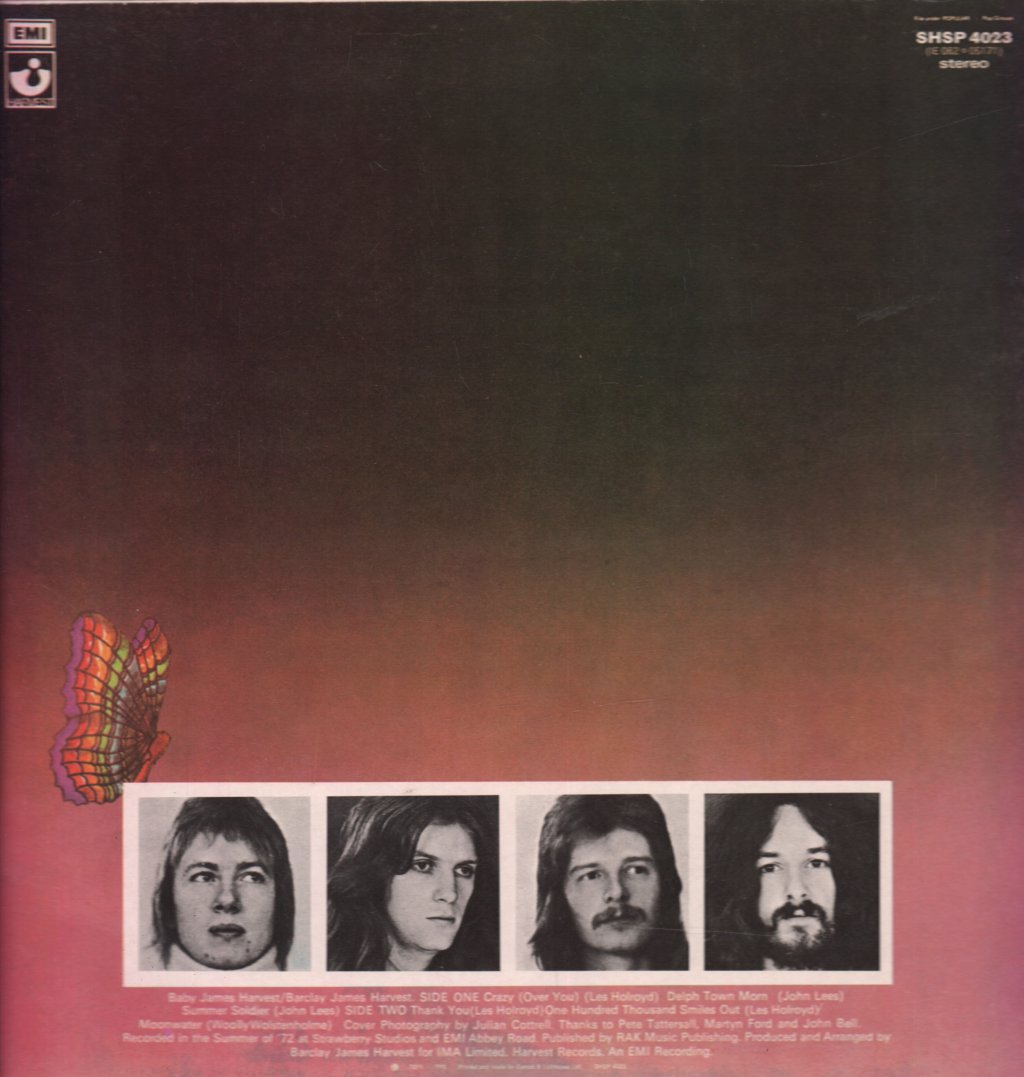 Barclay James Harvest - Baby James Harvest - Lp