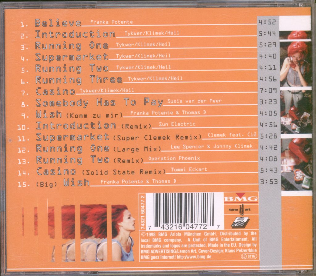 Various Artists - Lola Rennt Sountrack - Cd