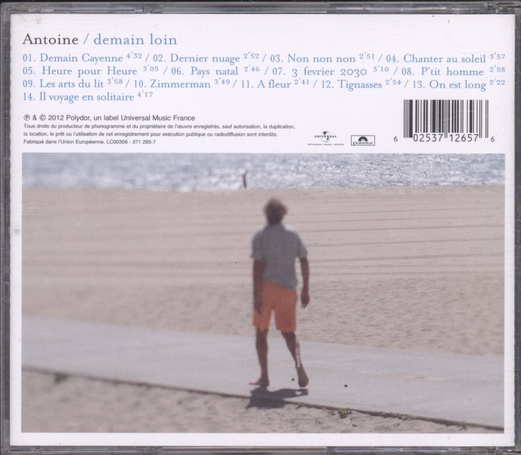 Antoine - Demain Loin - Cd