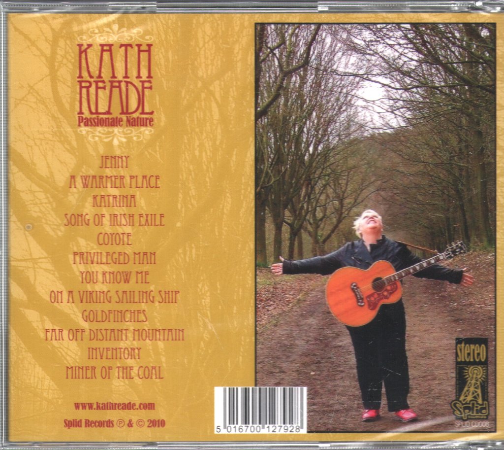 Kath Reade - Passionate Nature - Cd