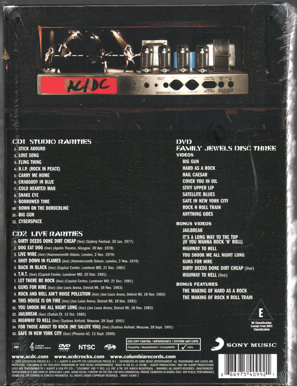 AC/DC - Backtracks - Cd Set