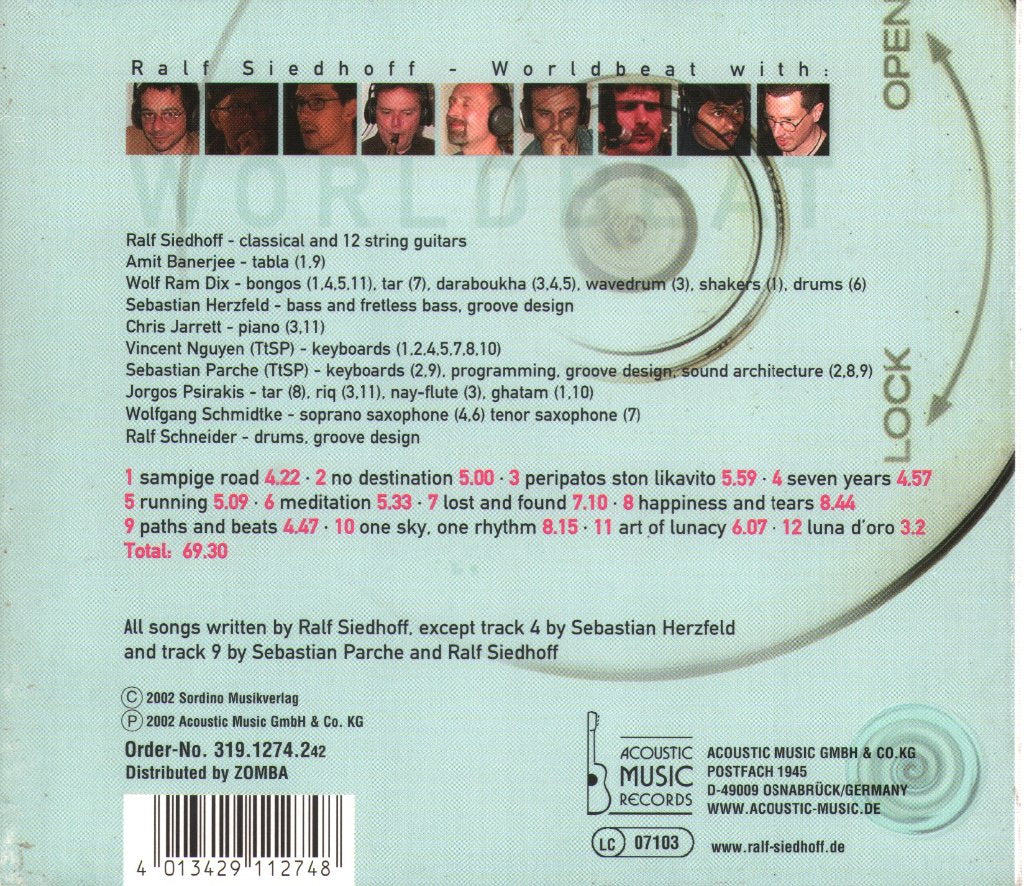 Ralf Siedhoff - World Beat - Cd