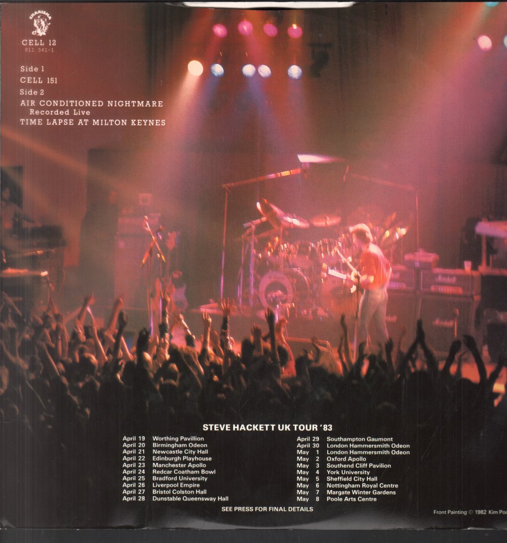 Steve Hackett - Cell 151 - 12 Inch