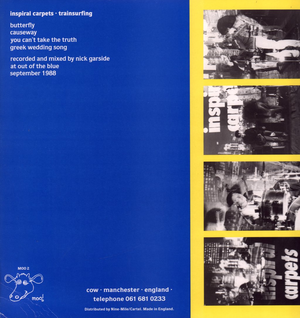 Inspiral Carpets - Trainsurfing EP - 12 Inch