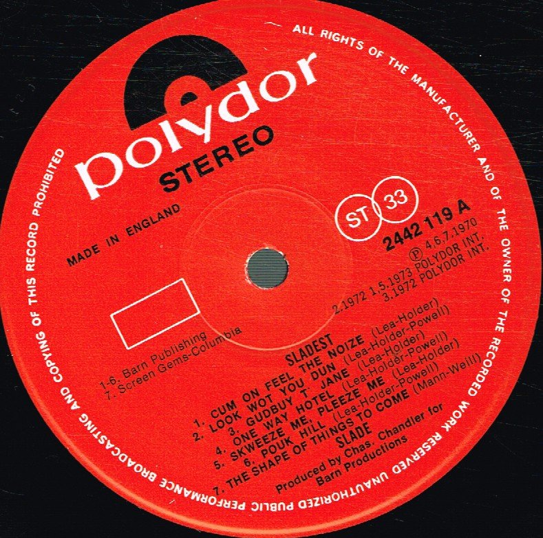 Slade - Sladest - Lp