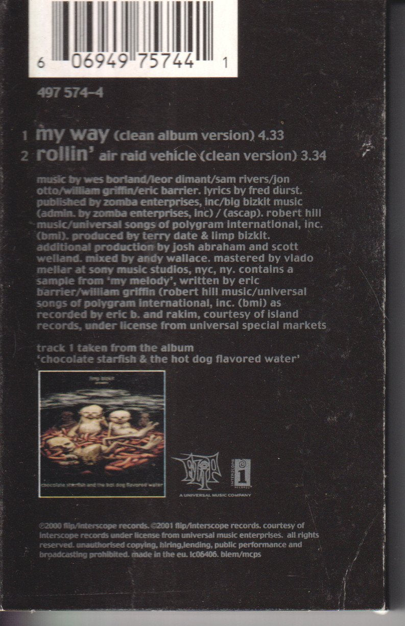 Limp Bizkit - My Way - Cassette