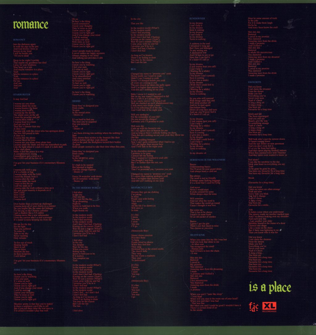 Fontaines D.C. - Romance - Lp
