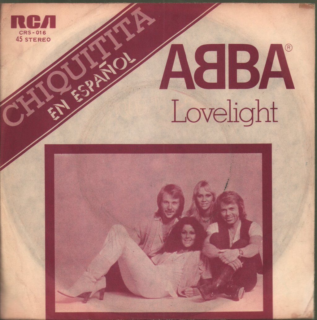 ABBA - Chiquitita (En Español) / Lovelight - 7 Inch