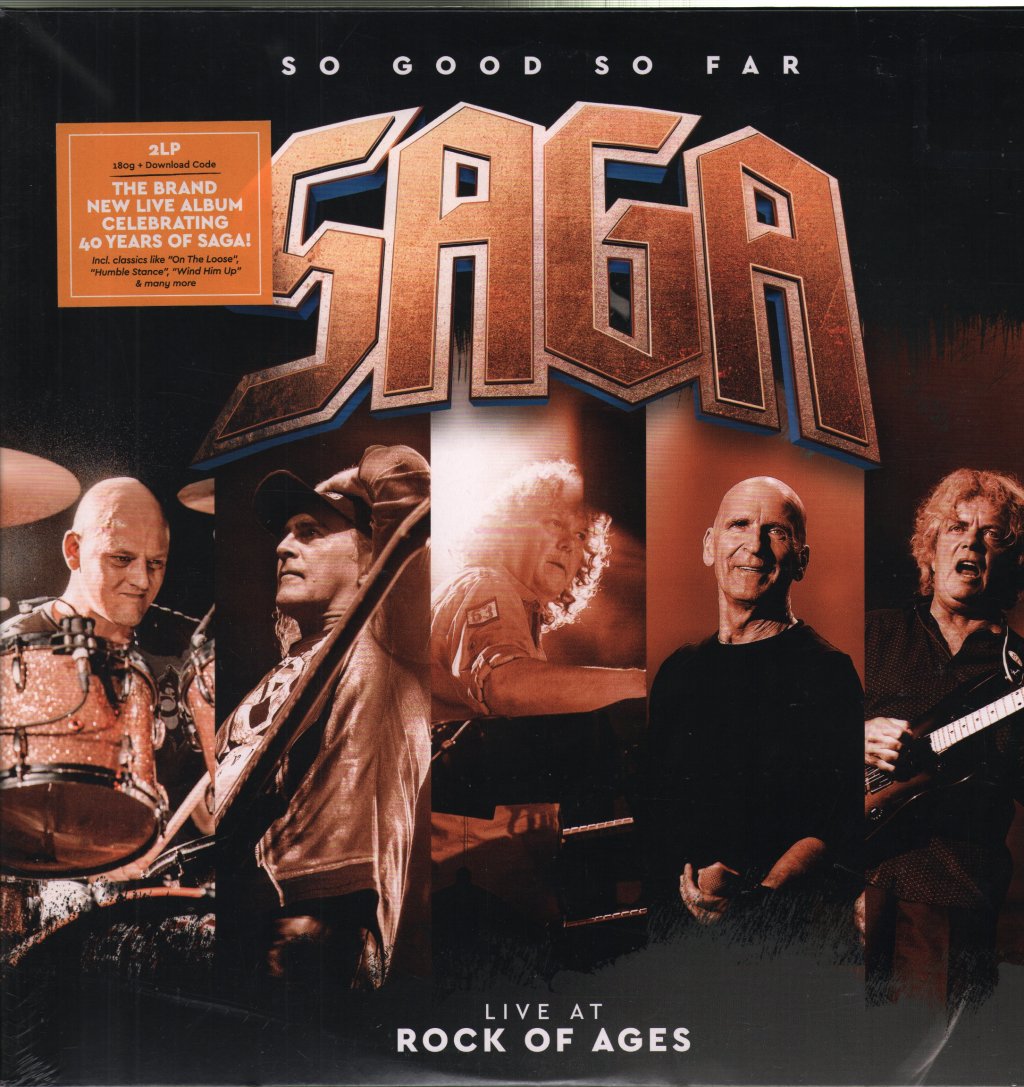 Saga - So Good So Far (Live At Rock Of Ages) - Double Lp