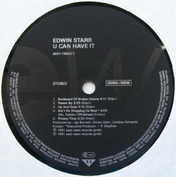 Edwin Starr - U Can Have It - Lp