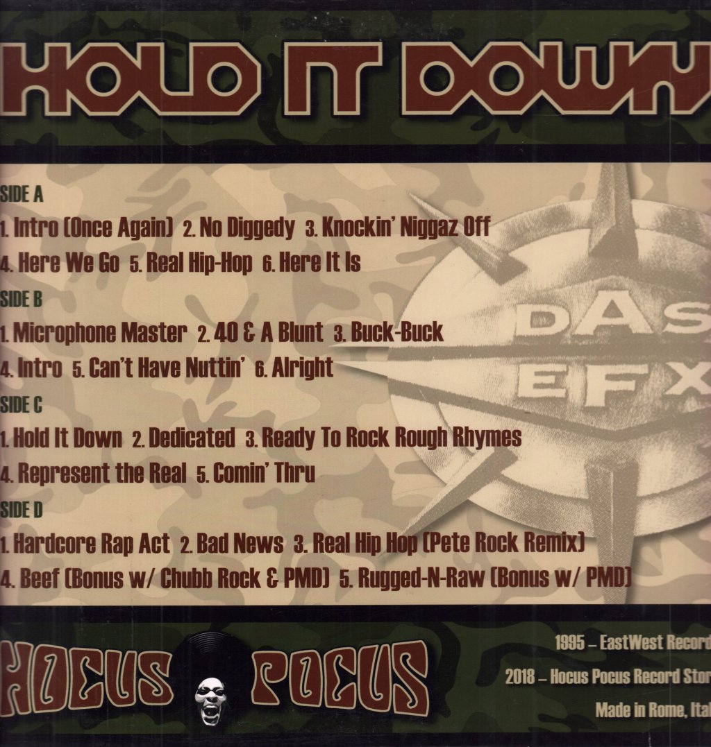 Das Efx - Hold It Down - Double Lp