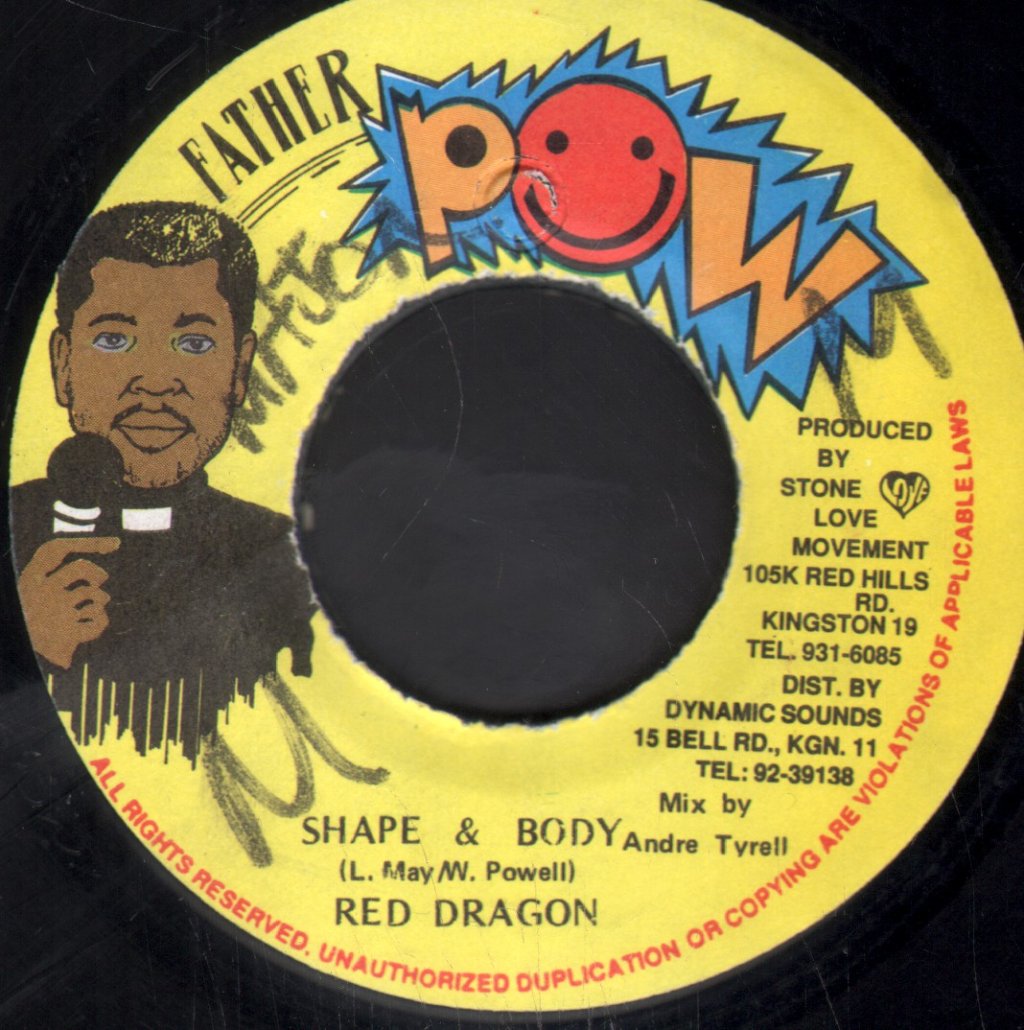Red Dragon - Shape & Body - 7 Inch