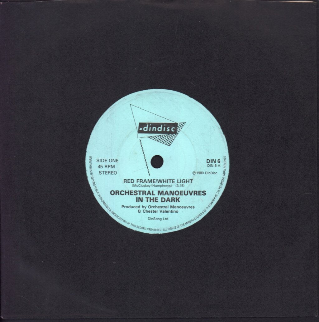 OMD - Red Frame White Light - 7 Inch