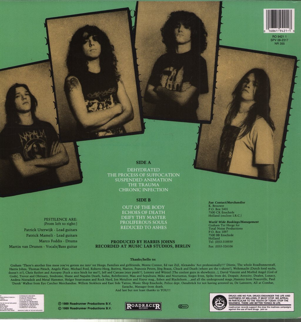 Pestilence - Consuming Impulse - Lp