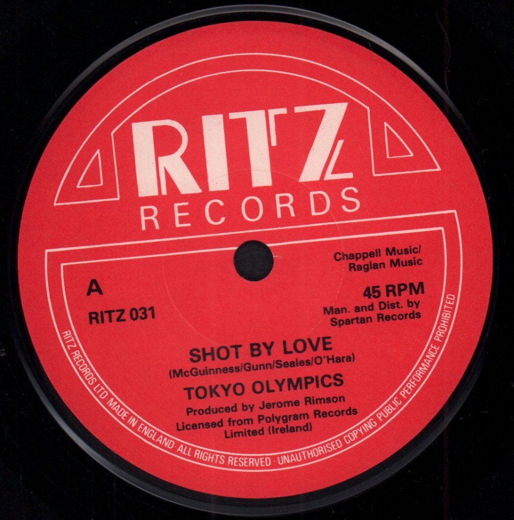 Tokyo Olympics - Shot By Love - 7 Inch