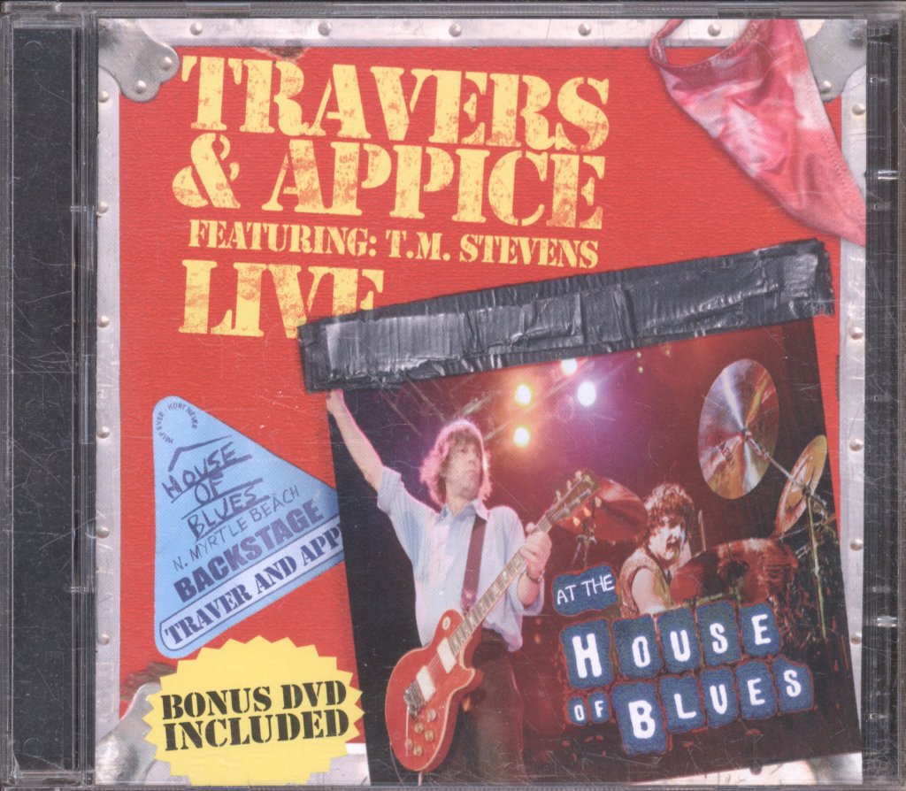 Travers And Appice - Live - Cd/Dvd