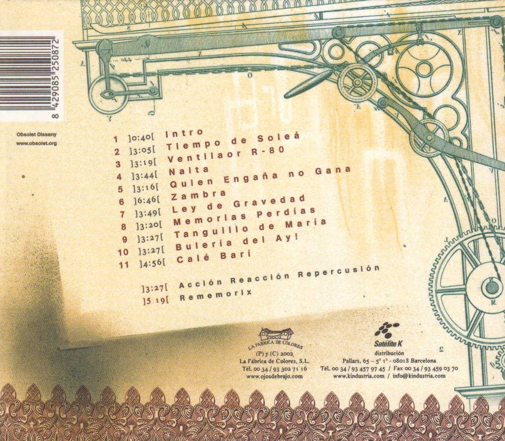 Ojos De Brujo - Barí - Cd