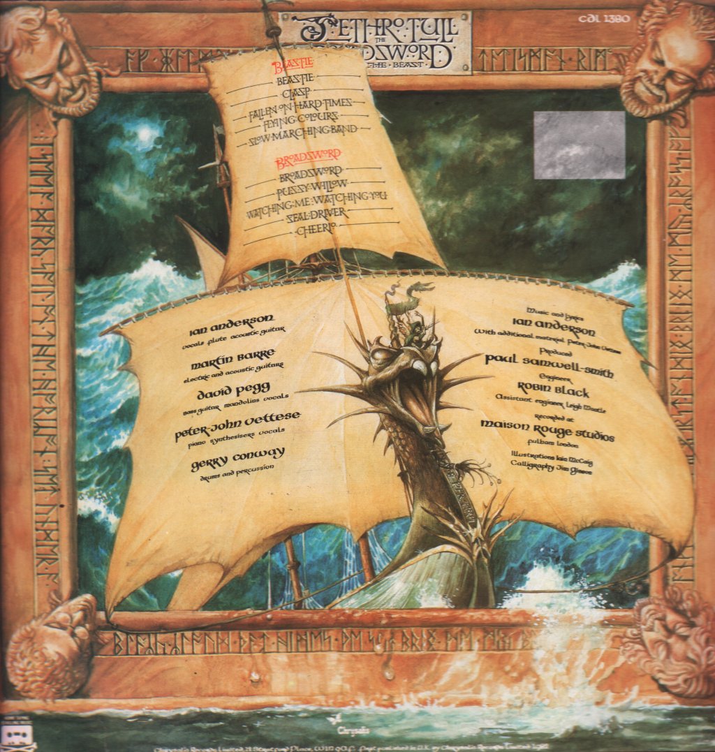 Jethro Tull - Broadsword And The Beast - Lp