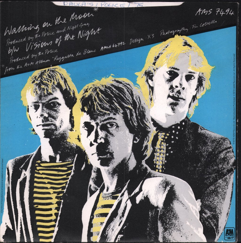 Police - Walking On The Moon - 7 Inch