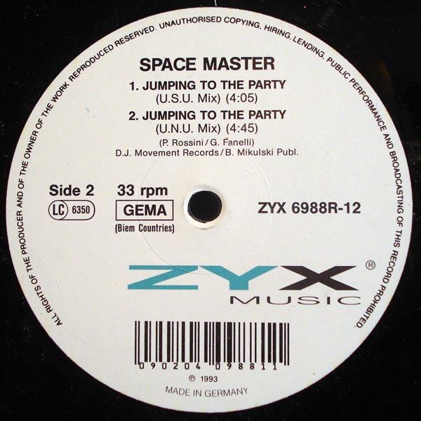 Space Master - Jumping To The Party (Remixes) - 12 Inch