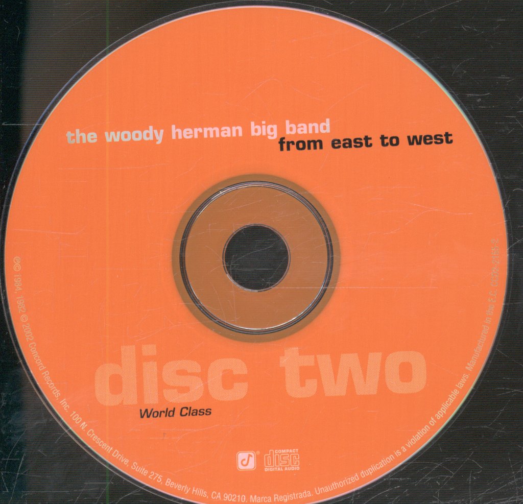 Woody Herman Big Band - From East To West - Double Cd