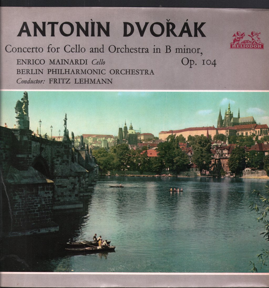 Enrico Mainardi / Fritz Lehmann / Berlin Philharmonic - Antonin Dvorak - Concerto For Cello And Orchestra - Lp