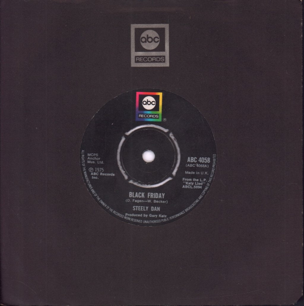 Steely Dan - Black Friday - 7 Inch