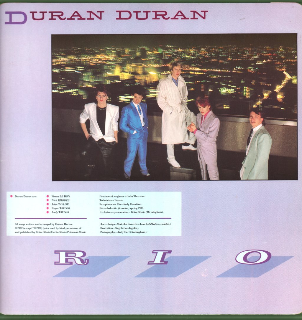 Duran Duran - Rio - Lp