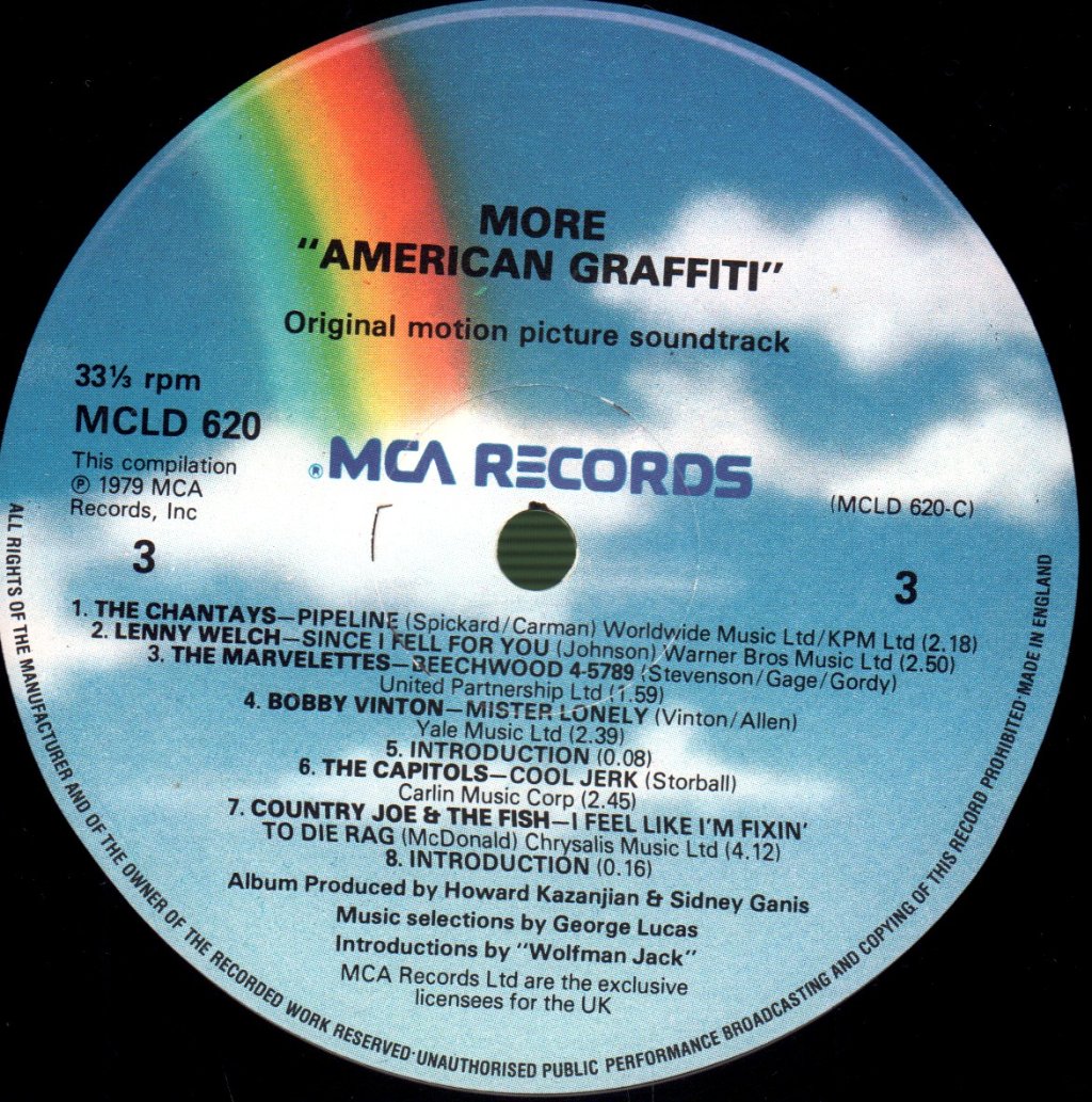 Various Artists - More American Graffiti (Original Motion Picture Soundtrack) - Double Lp