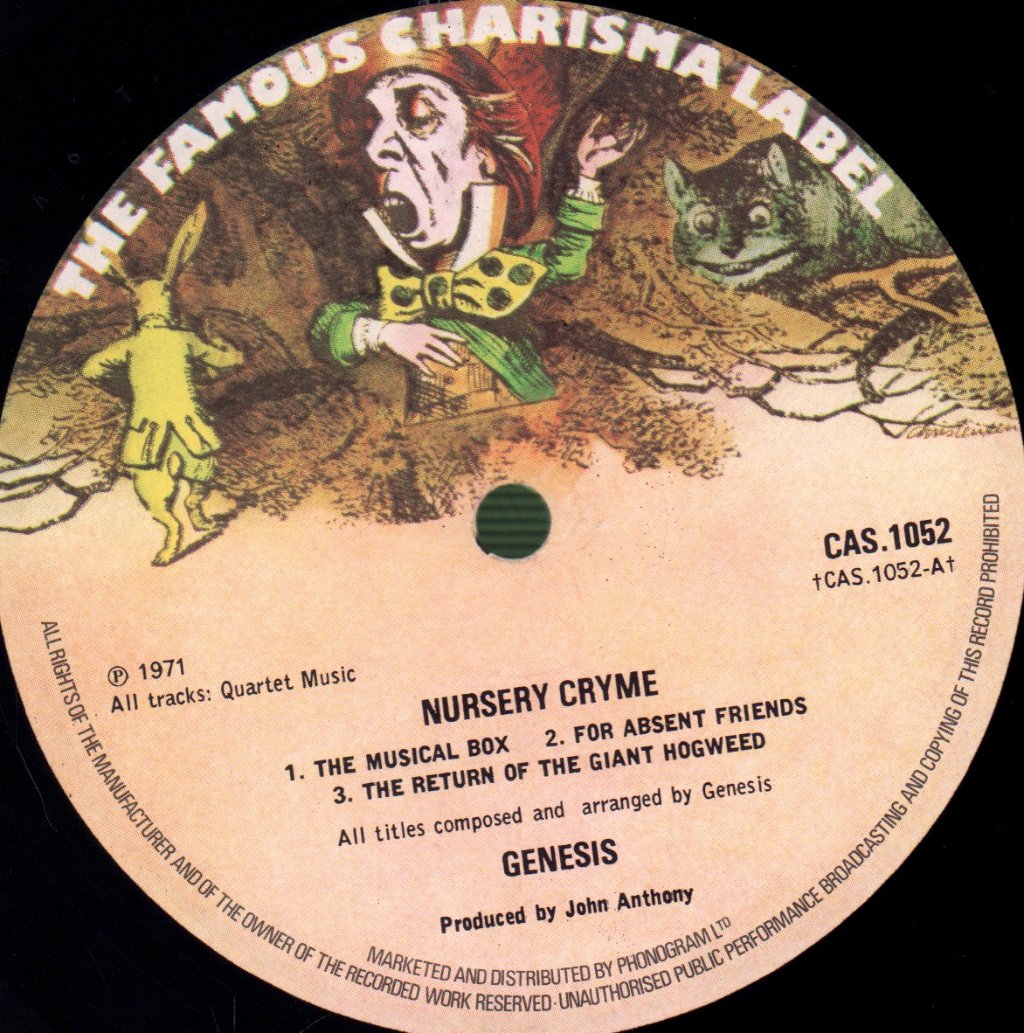 Genesis - Nursery Cryme - Lp