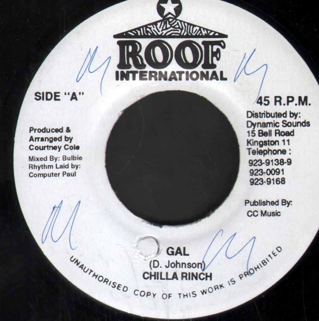 Chilla Rinch - Gal - 7 Inch