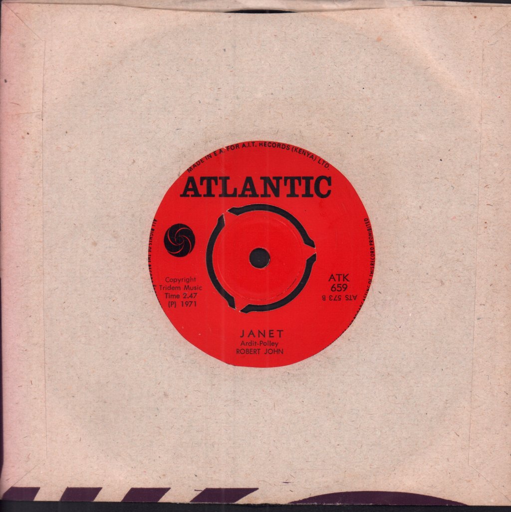 Robert John - Lion Sleeps Tonight - 7 Inch