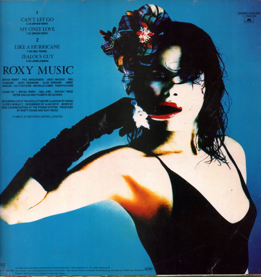 Roxy Music - High Road EP - 12 Inch