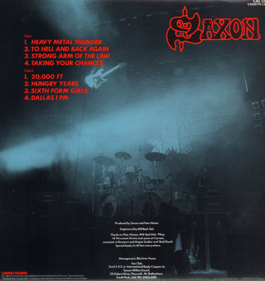 Saxon - Strong Arm Of The Law - Lp
