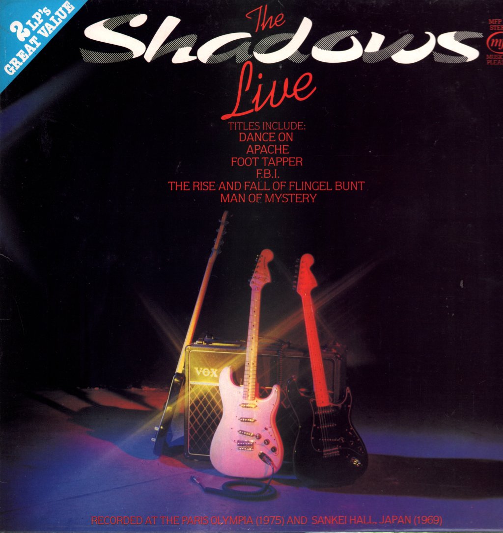 Shadows - Live - Double Lp