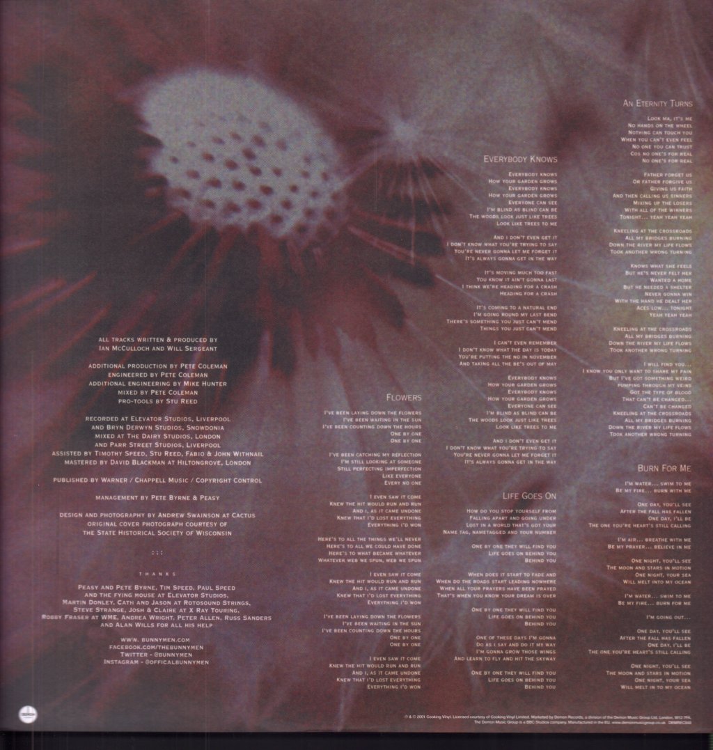 Echo & The Bunnymen - Flowers - Lp