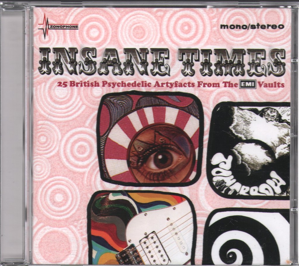 Various Artists - Insane Times • 25 British Psychedelic Artyfacts From The EMI Vaults - Cd