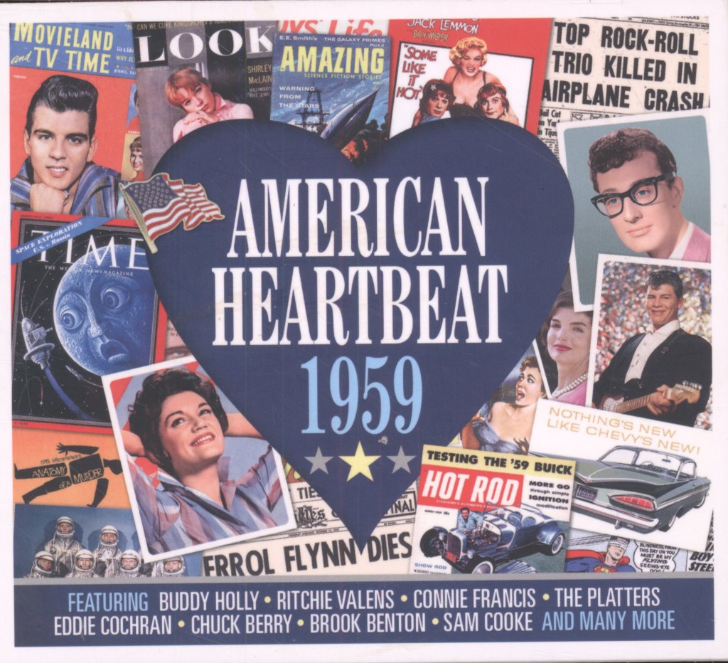 Various Artists - American Heartbeat 1959 - Double Cd