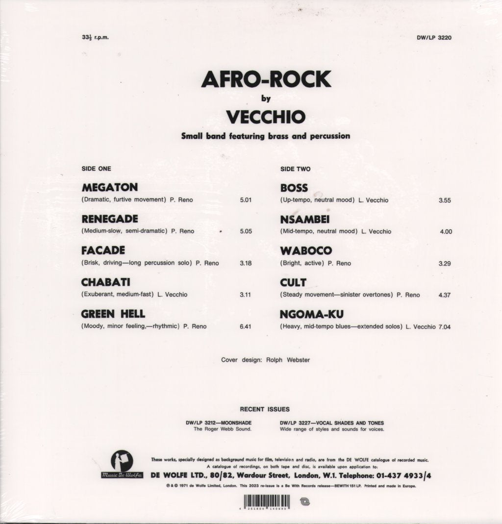 Vecchio - Afro-Rock - Lp