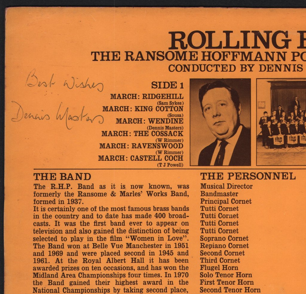 Ransome Hoffman Pollard Works Band - Rolling Brass - Lp