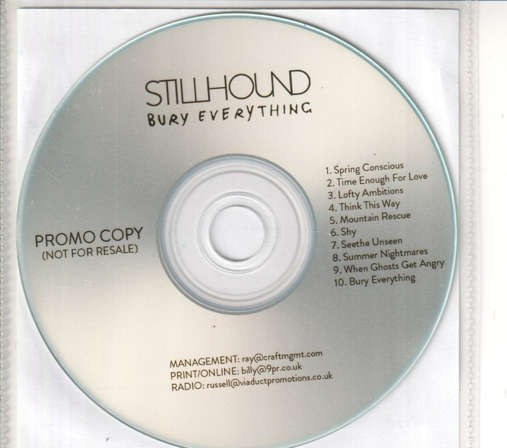 Stillhound - Bury Everything - Cdr