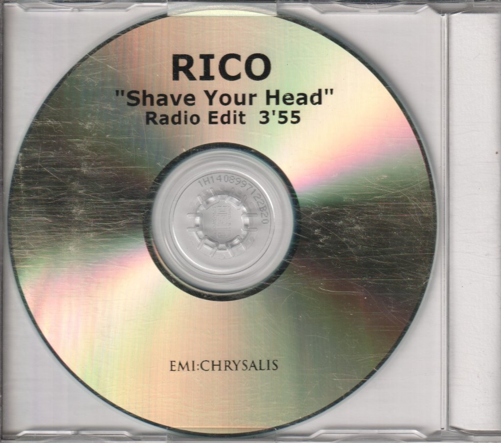 Rico (90'S Indie Artist) - Shave Your Head - Cdr