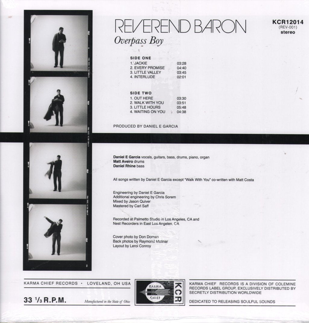 Reverend Baron - Overpass Boy - Lp