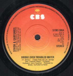 Simon And Garfunkel - Bridge Over Troubled Water - 7 Inch