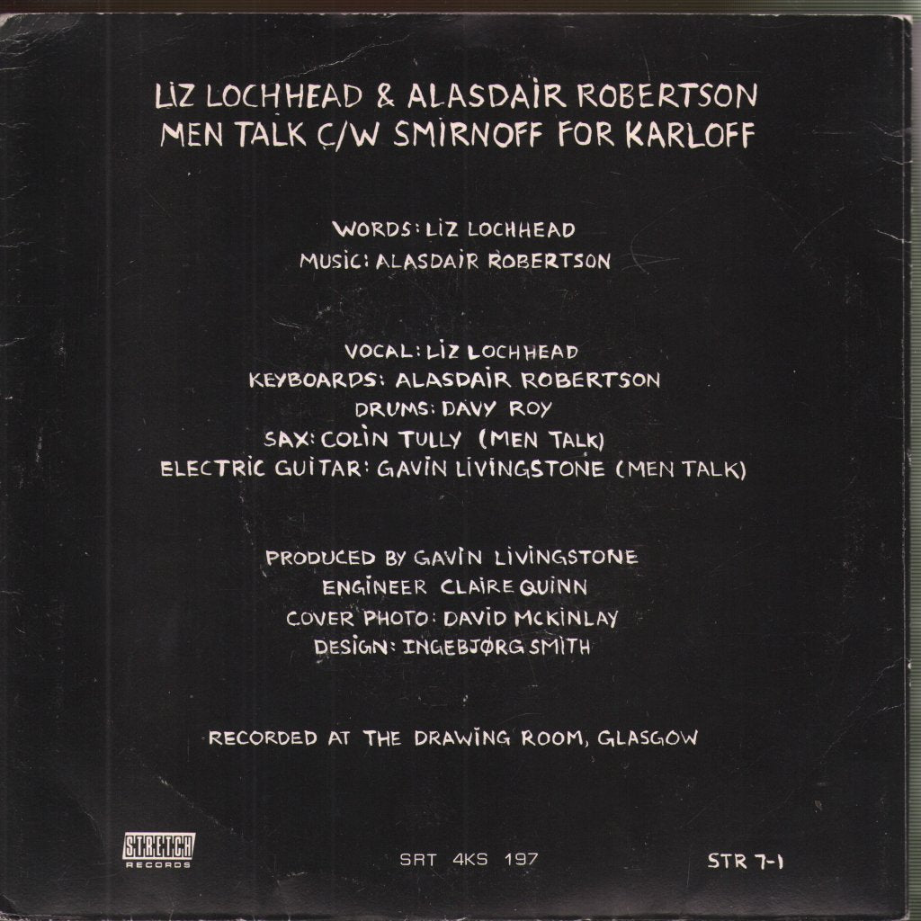 Liz Lochhead And Alasdair Robertson - Men Talk - 7 Inch